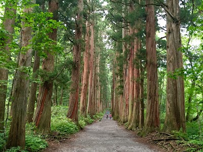 Togakushi Shrine Okusha (Main Shrine) The Great Torii Gate