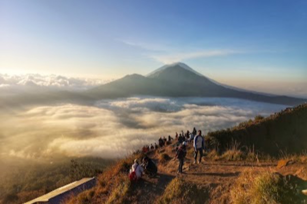 Mount Batur in Bali
