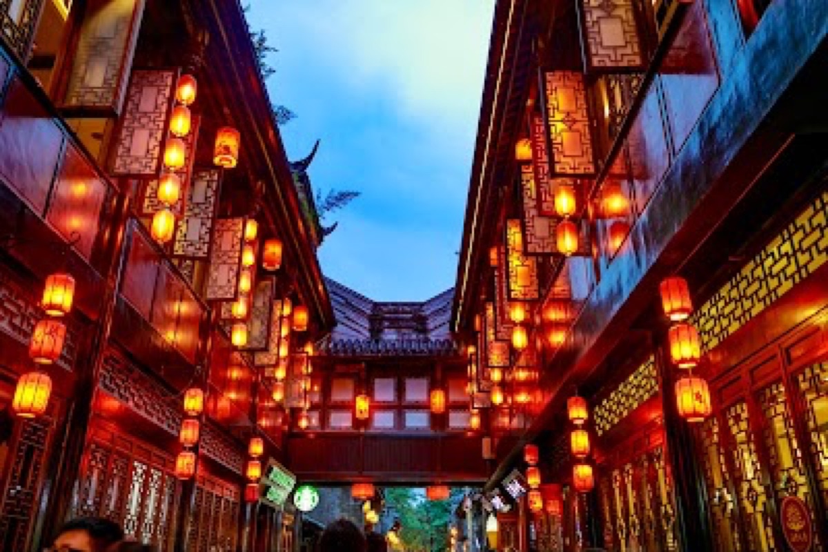 Jinli Ancient Street in Chengdu