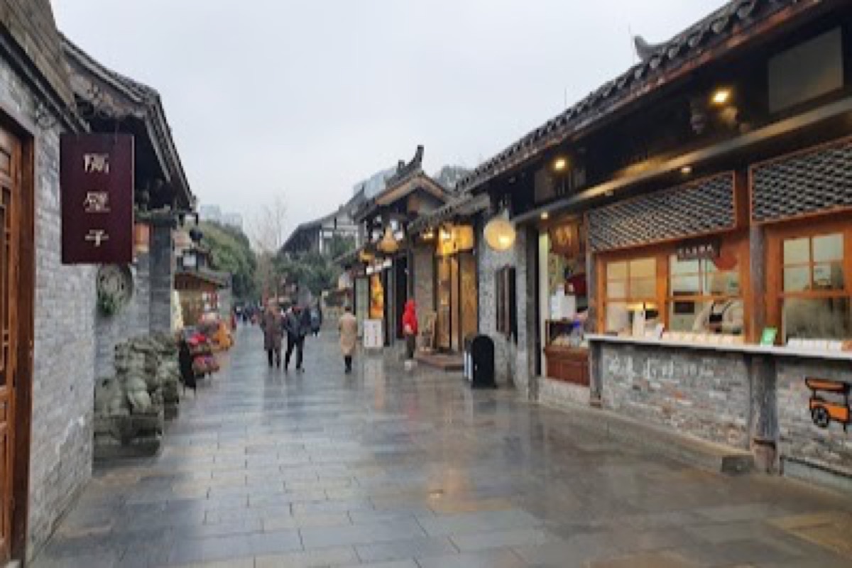 Kuanzhai Alley (Kuanzhai Xiangzi) in Chengdu