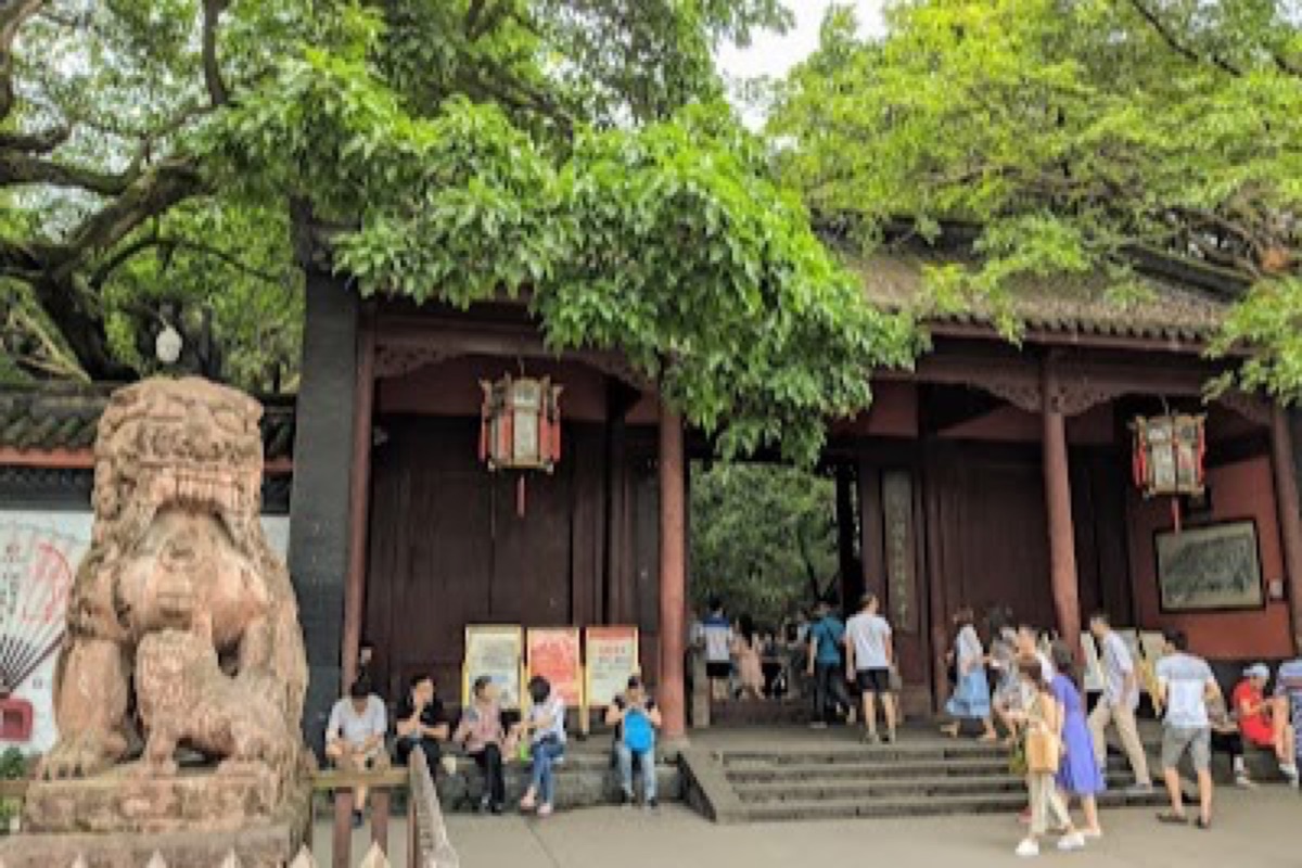 Wuhou Shrine in Chengdu
