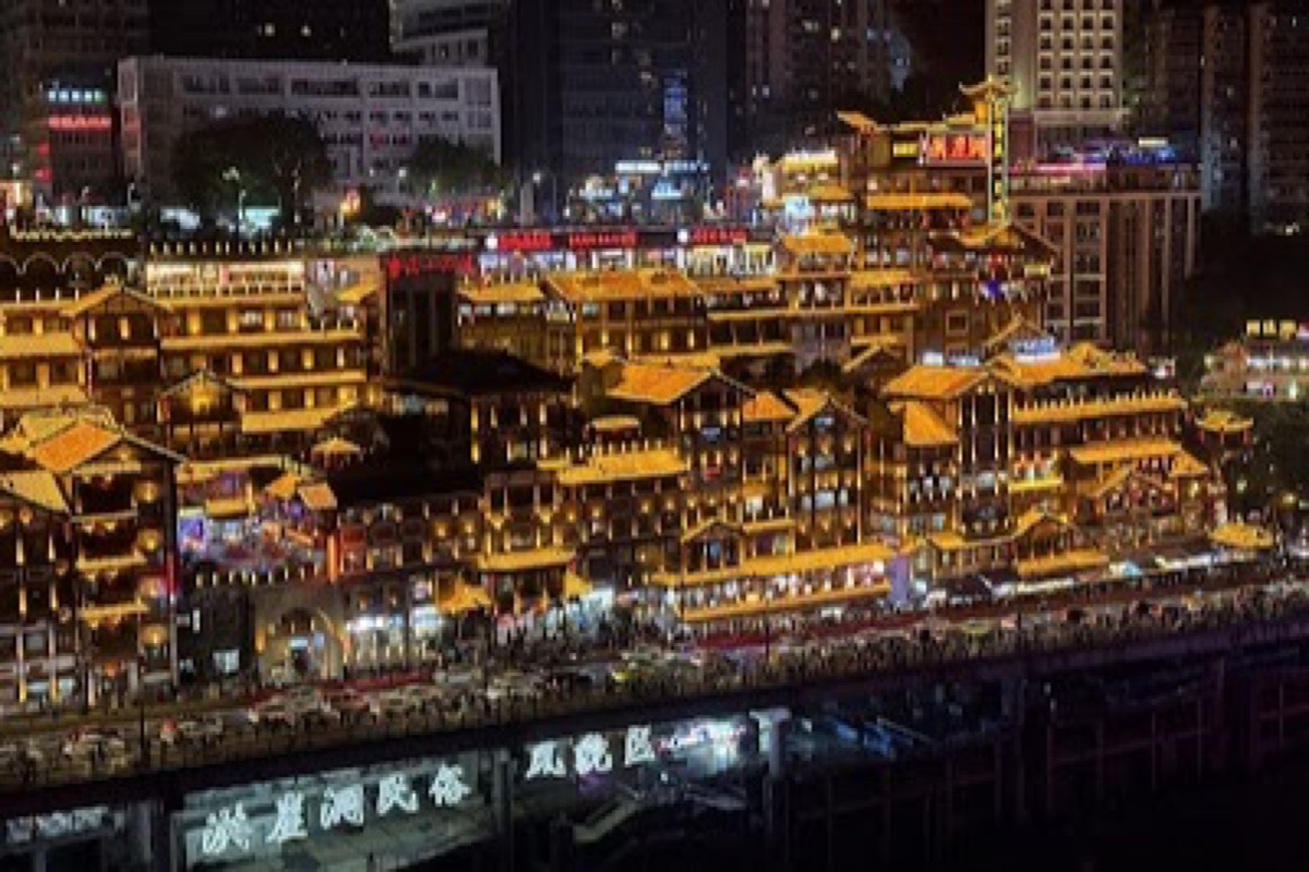 Hongya Cave (Hongyadong) in Chongqing