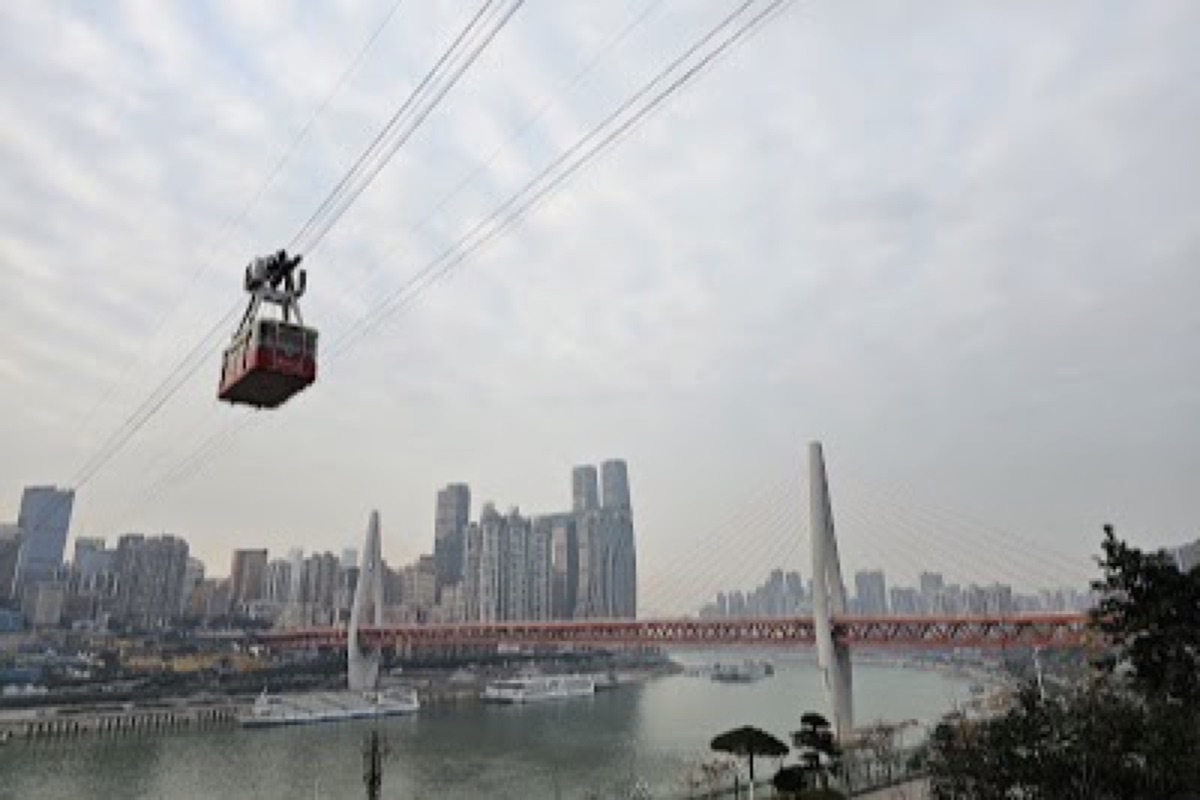 Yangtze River Cableway in Chongqing