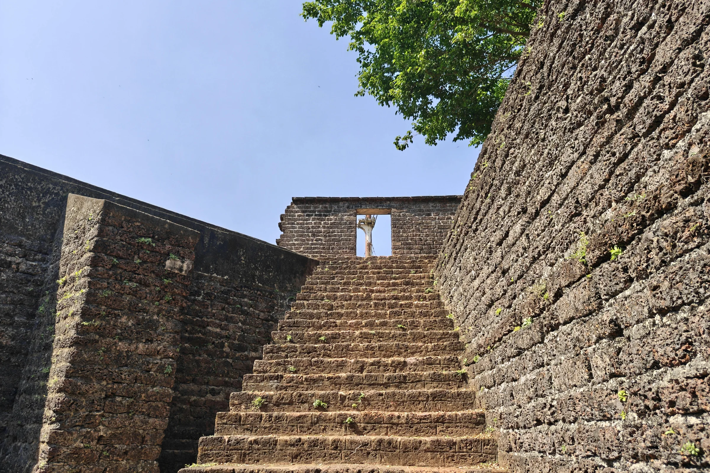 Aerial view of Fort Jefferson and turquoise water at Dry Tortugas National Park