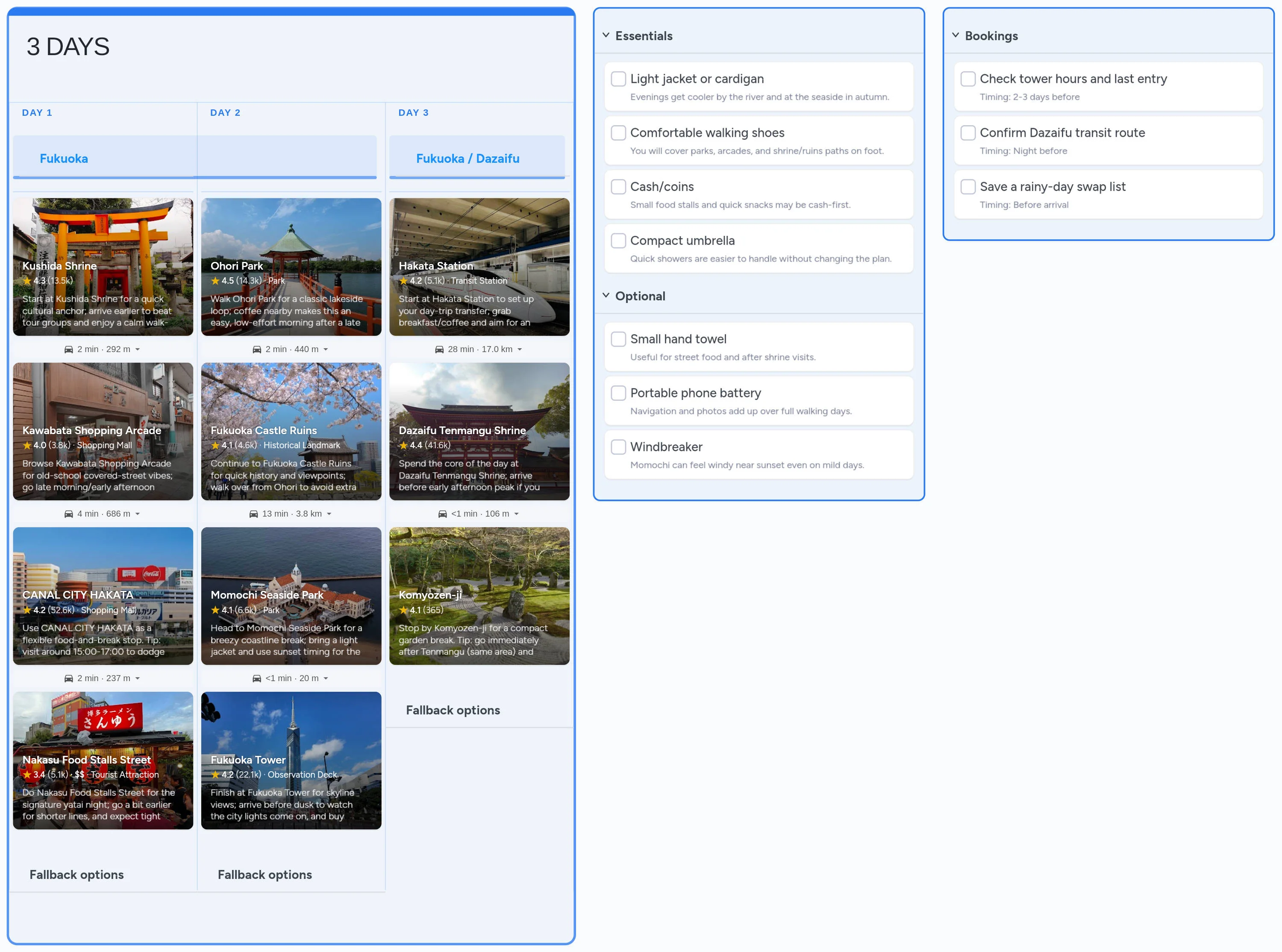 Fukuoka template board preview