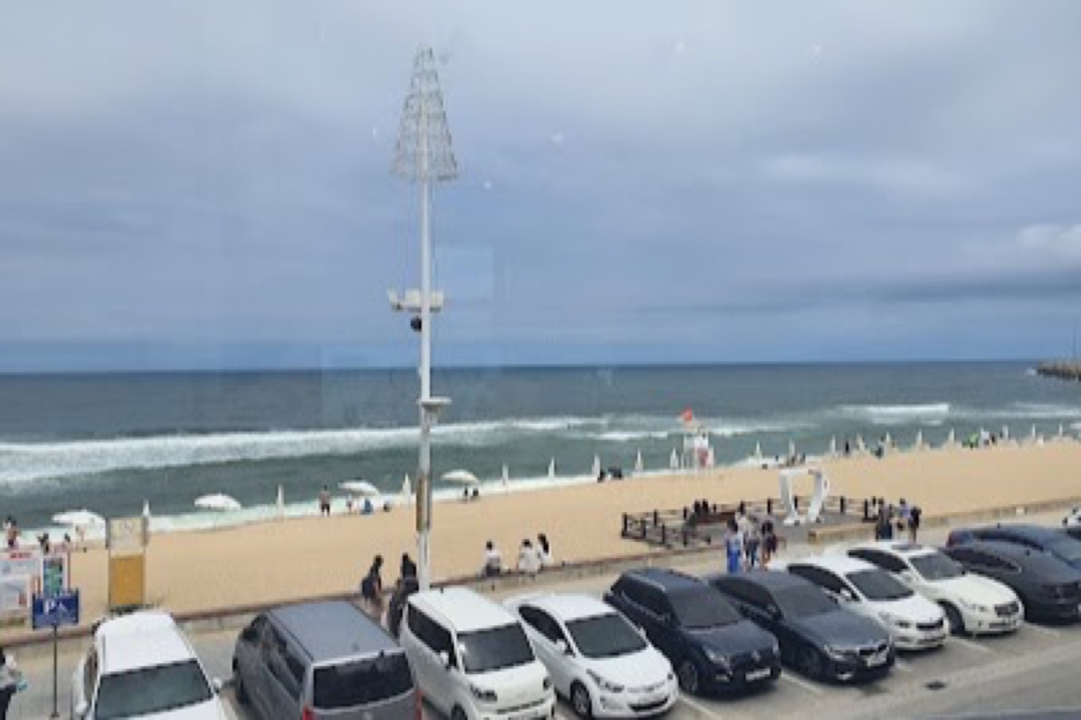 Anmok Coffee Street oceanfront cafes with specialty coffee and East Sea views in Gangneung