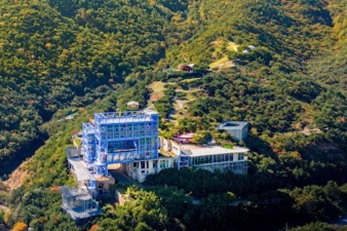 Haslla Art World cliffside sculpture park with panoramic East Sea views and outdoor art installations in Gangneung