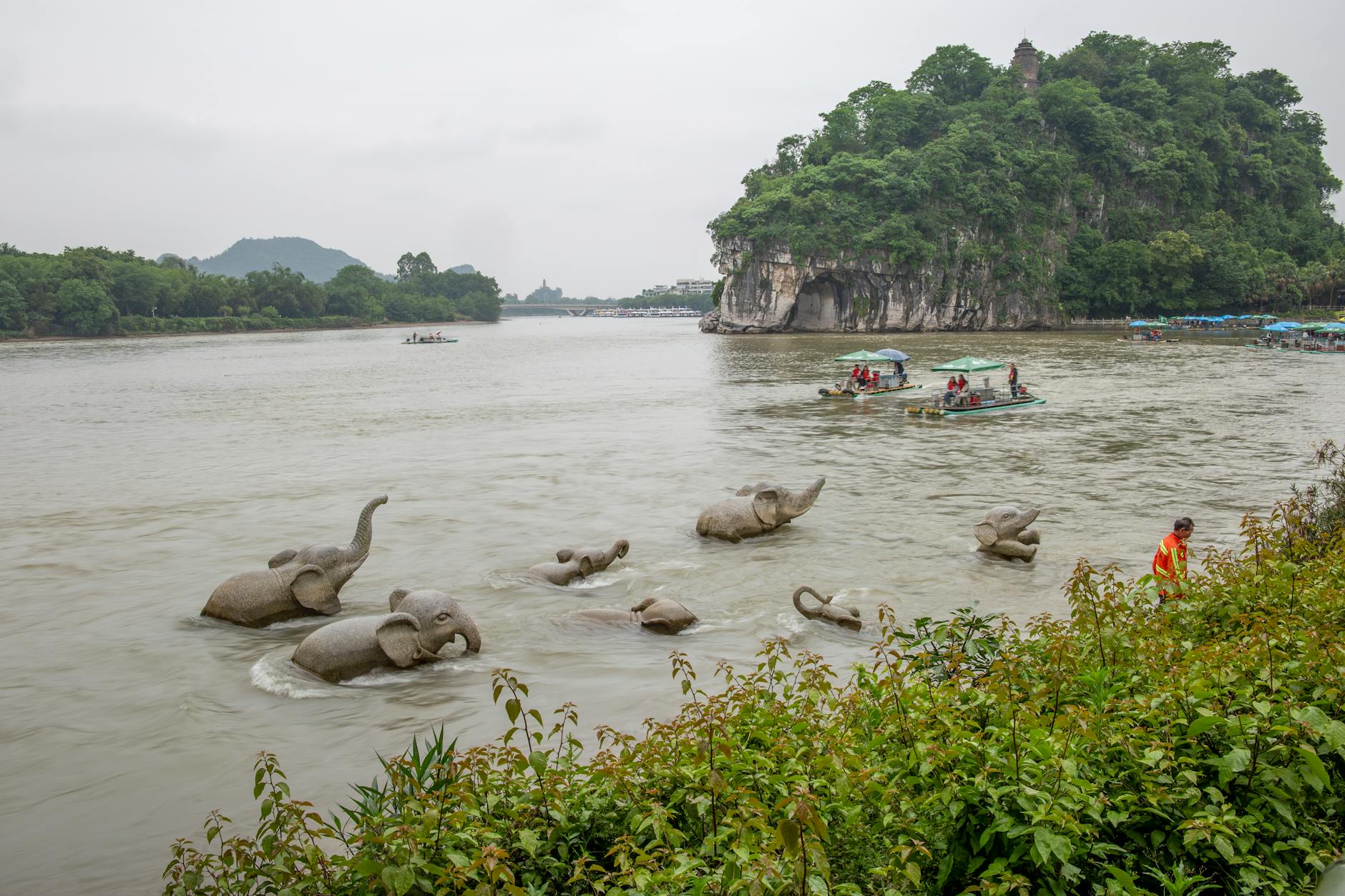 Elephant Trunk Hill in Guilin