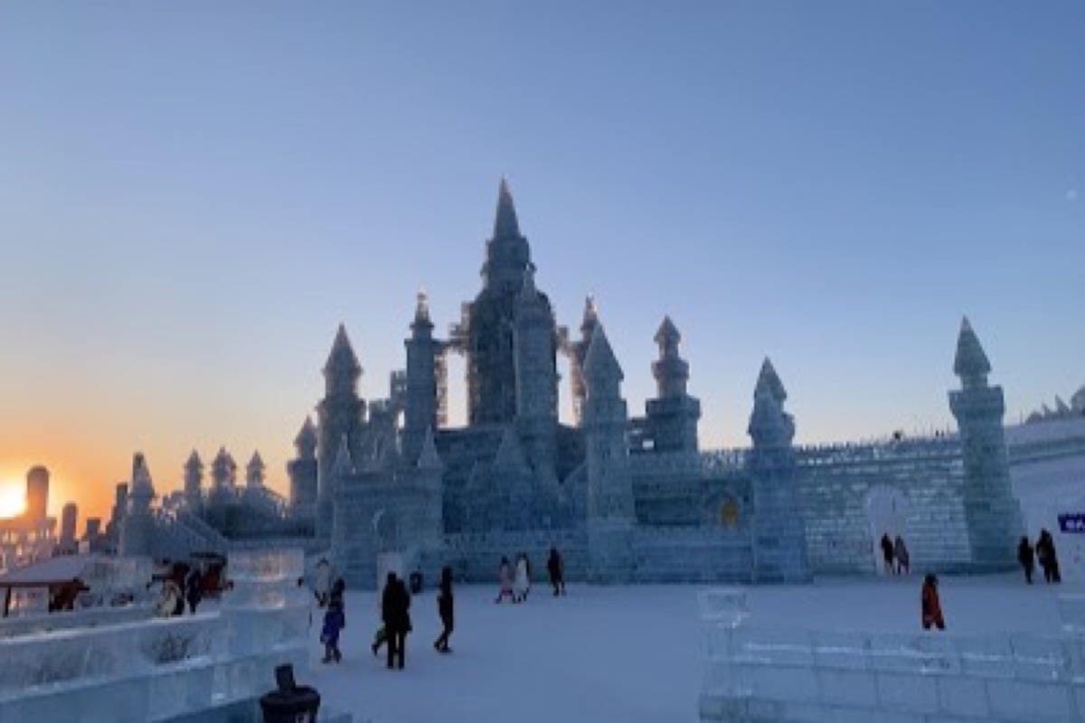 Harbin Ice and Snow World in Harbin