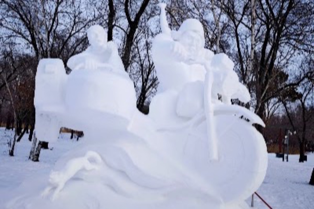 Sun Island International Snow Sculpture Art Expo in Harbin