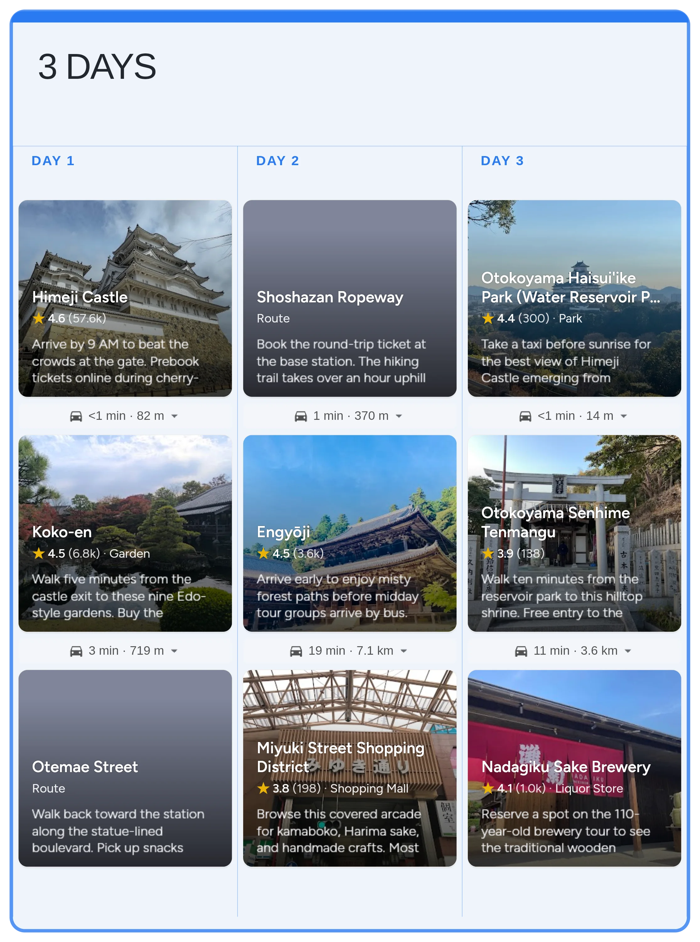 Himeji calendar template preview