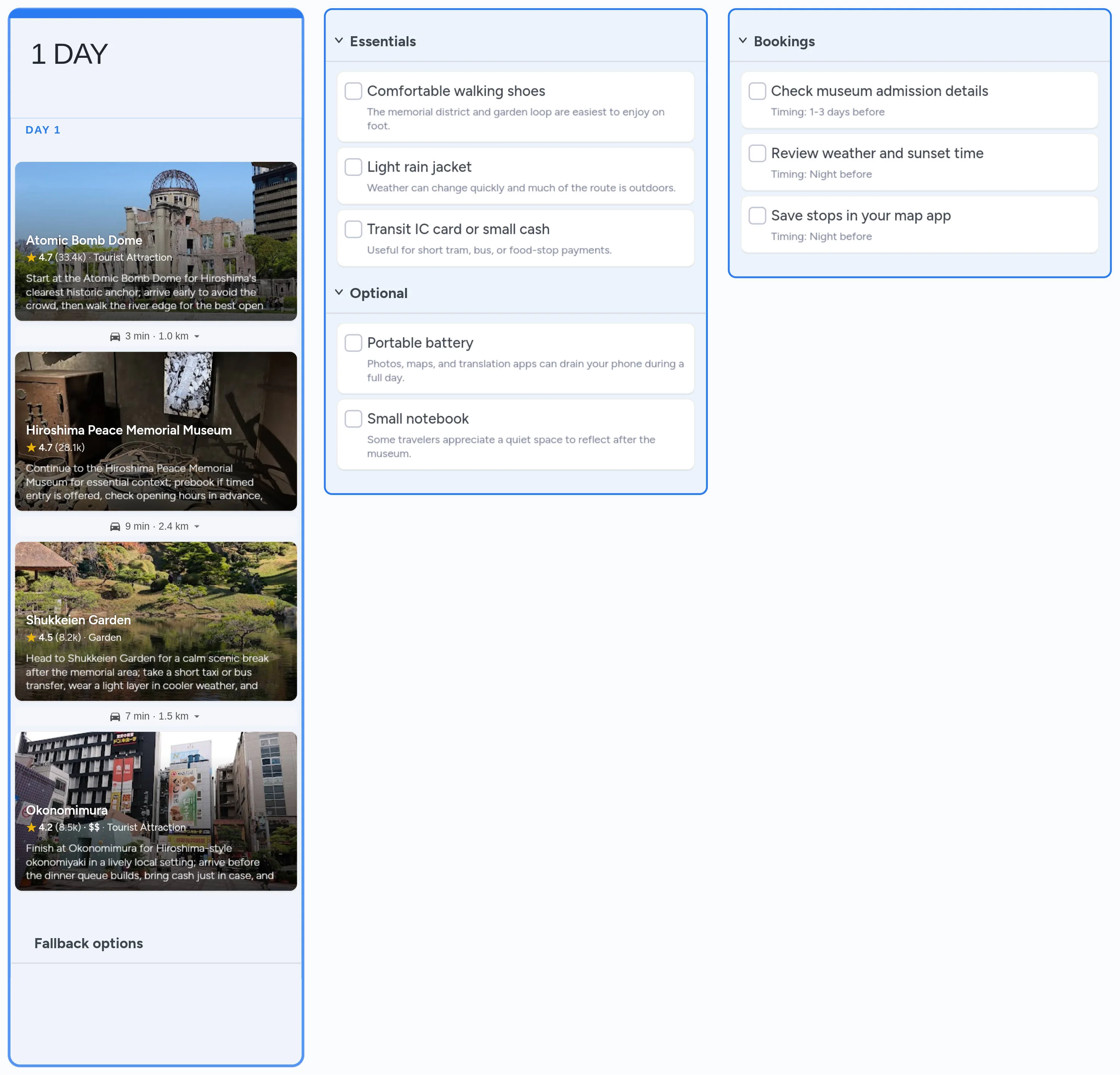 Hiroshima template board preview