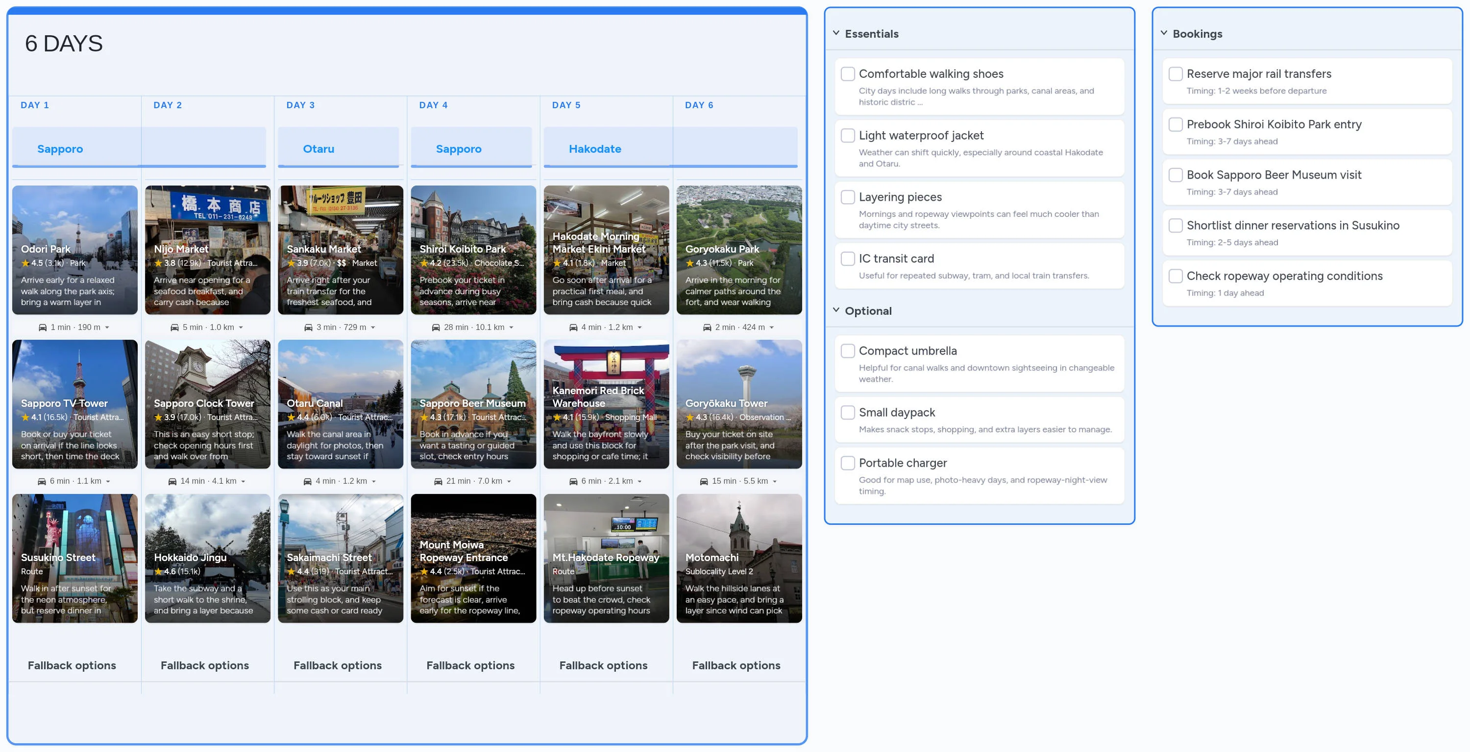 Hokkaido template board preview