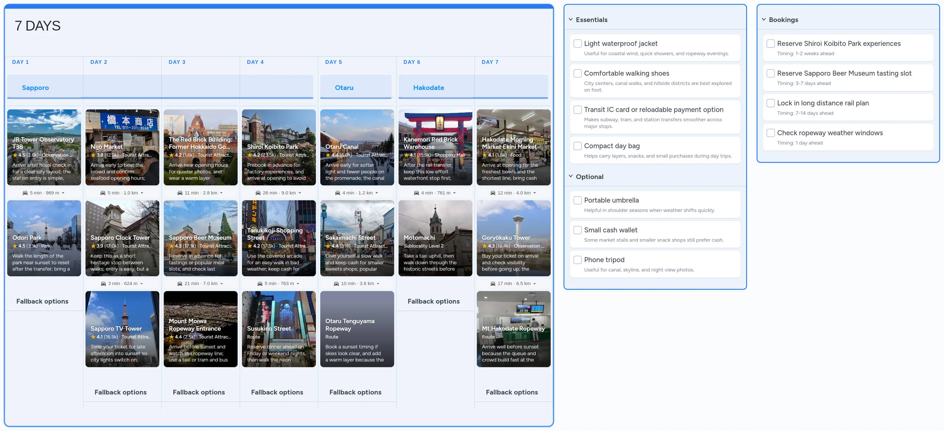 Hokkaido template board preview