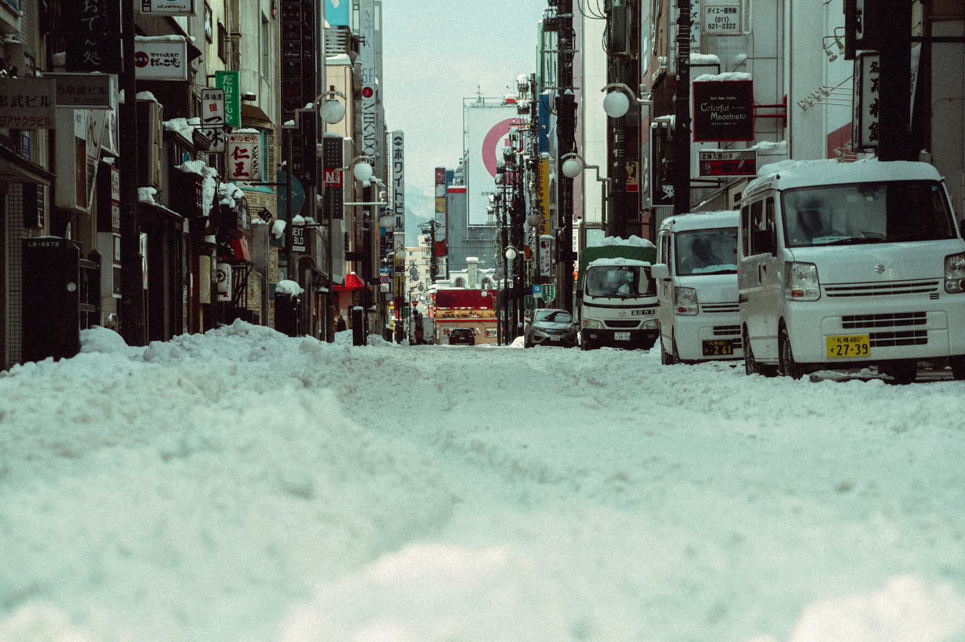 Sakaimachi Street in Hokkaido