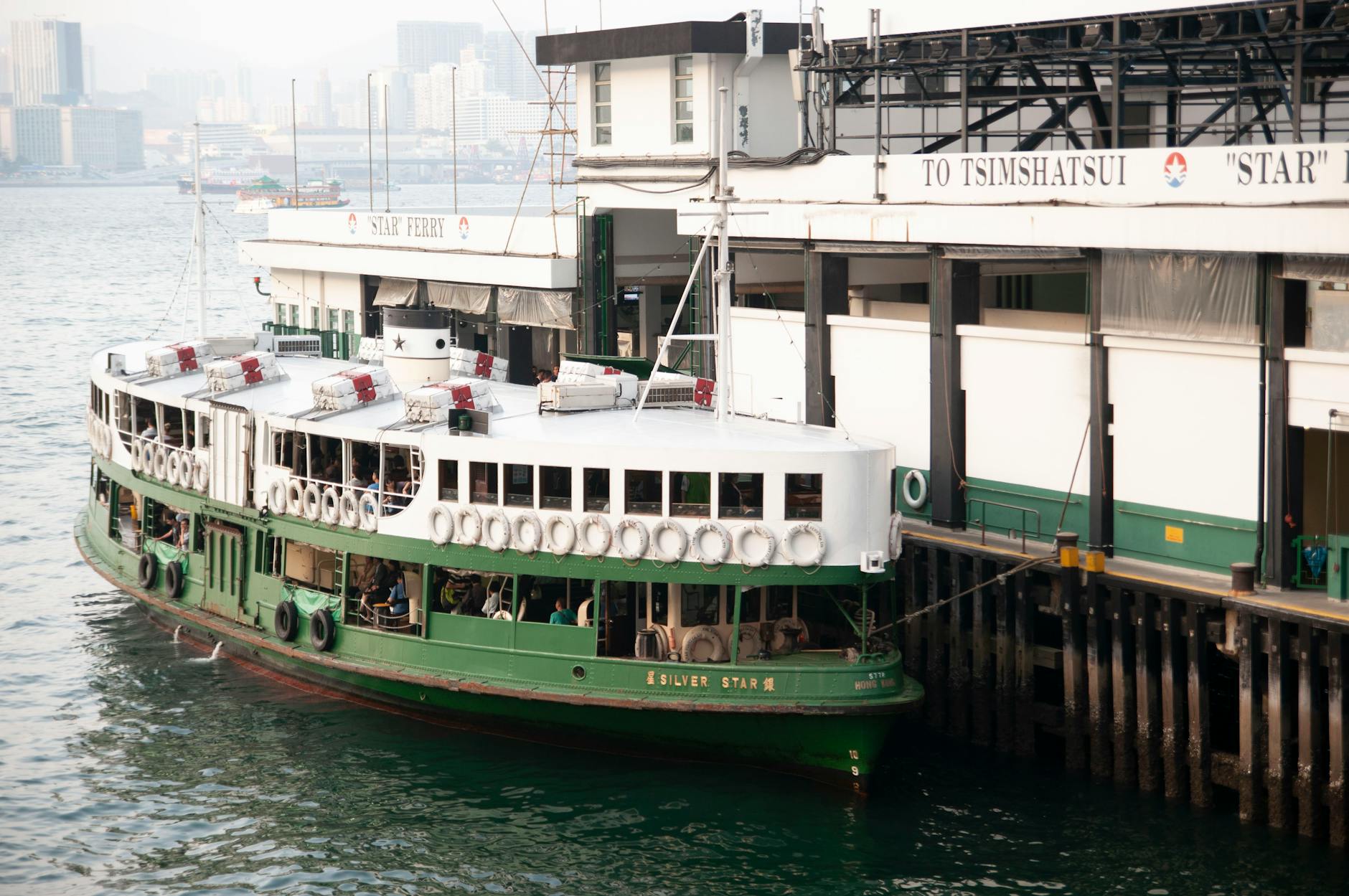 Star Ferry Pier in Hong Kong