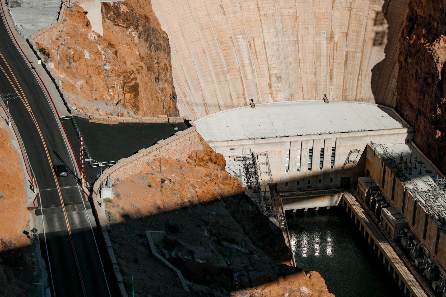 Mike O'Callaghan–Pat Tillman Memorial Bridge in Hoover Dam