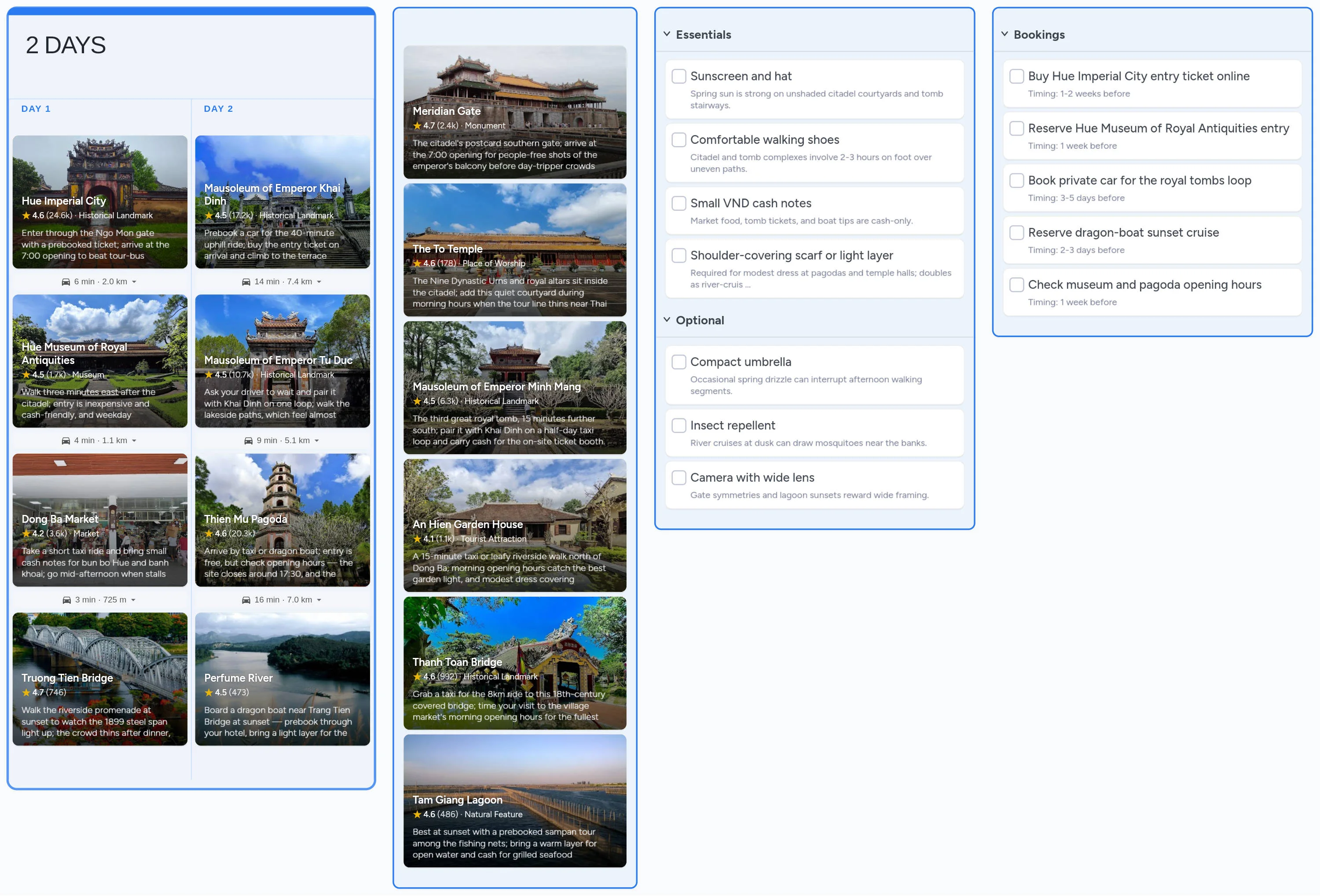 Hue template board preview