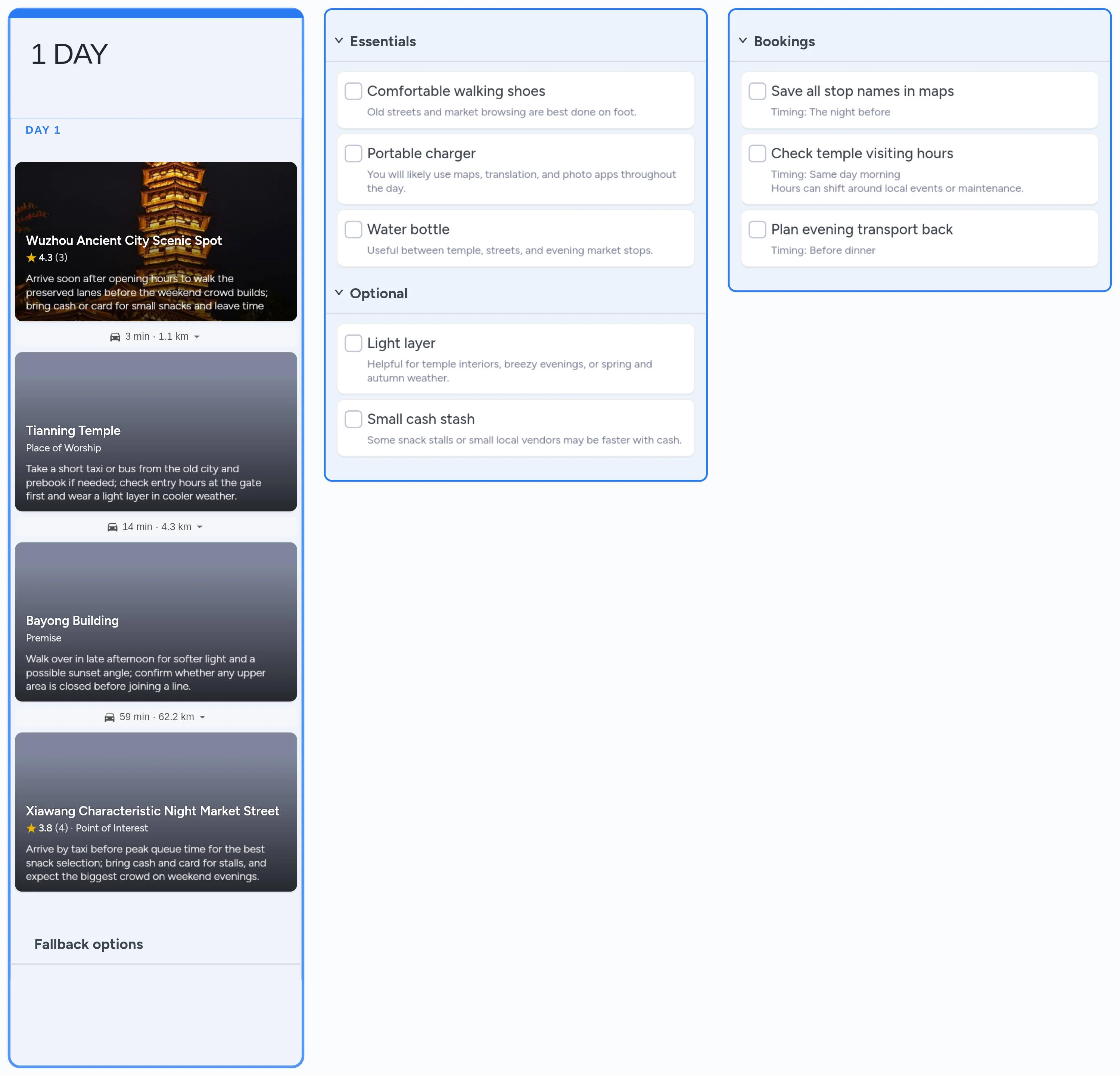 Jinhua template board preview