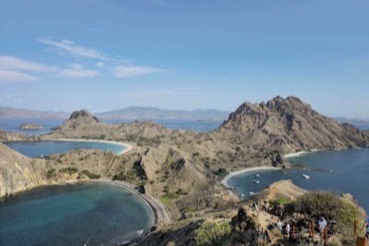 Padar Island in Komodo
