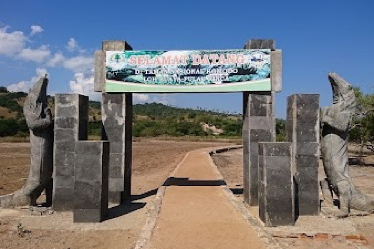 Rinca Island in Komodo