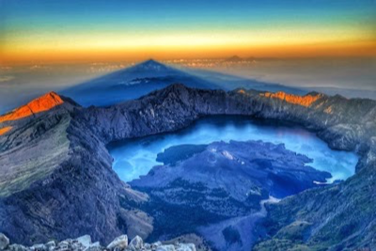 Mount Rinjani in Lombok