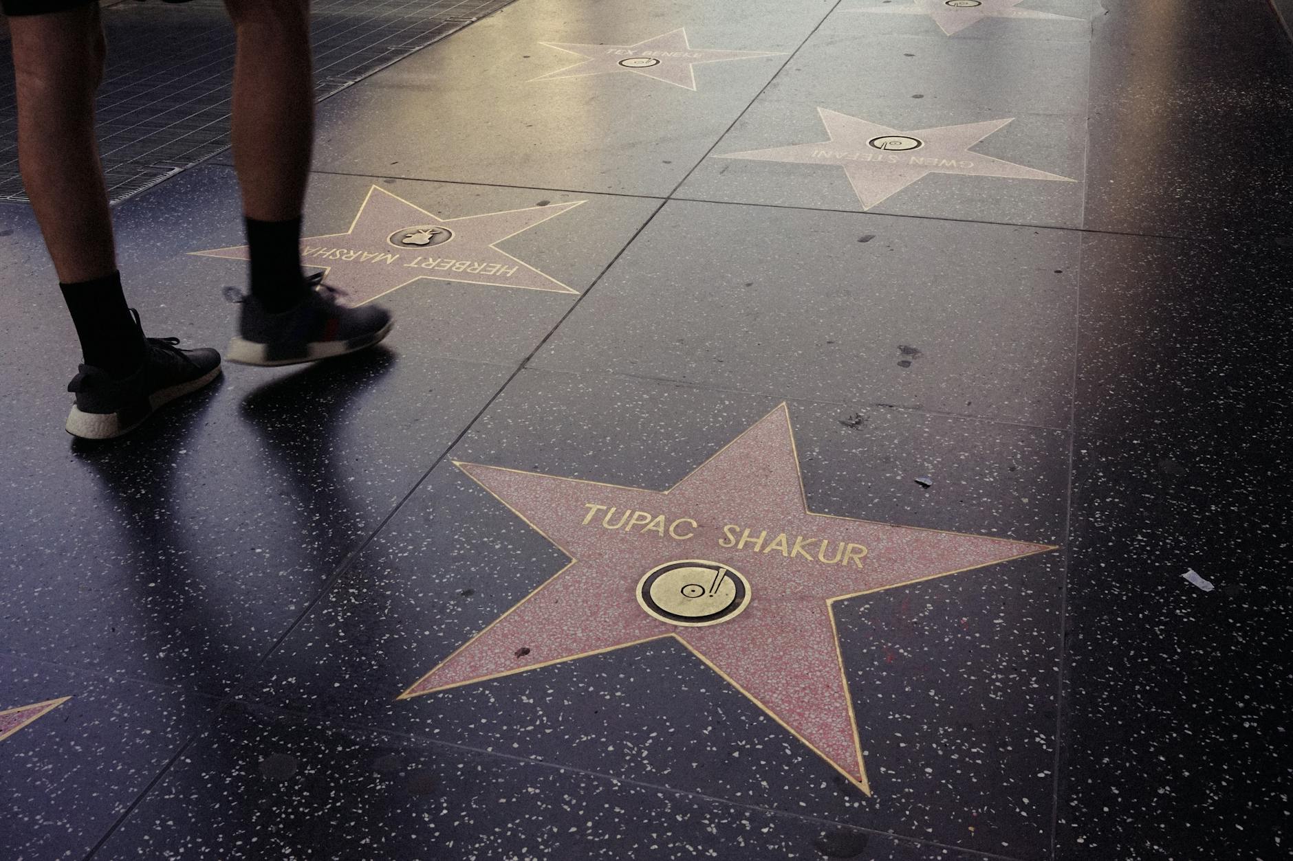 Hollywood Walk of Fame in Los Angeles