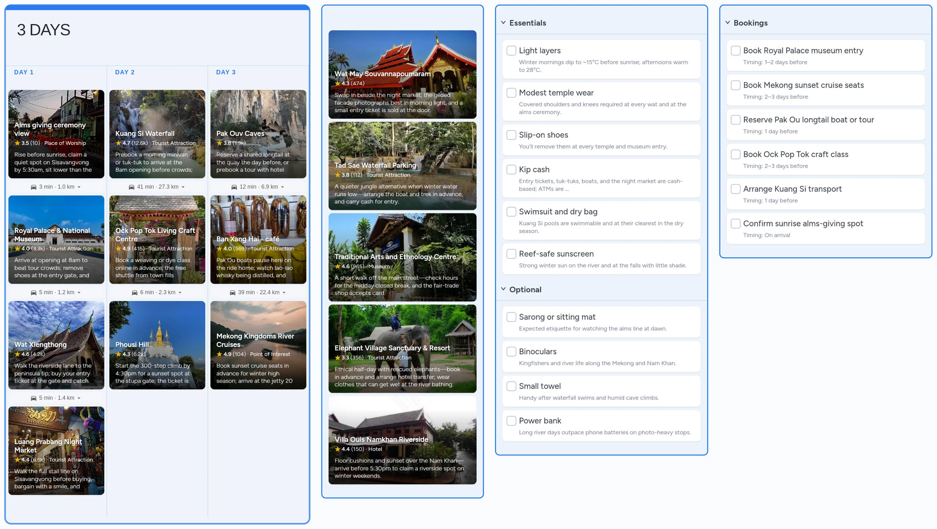 Luang Prabang template board preview