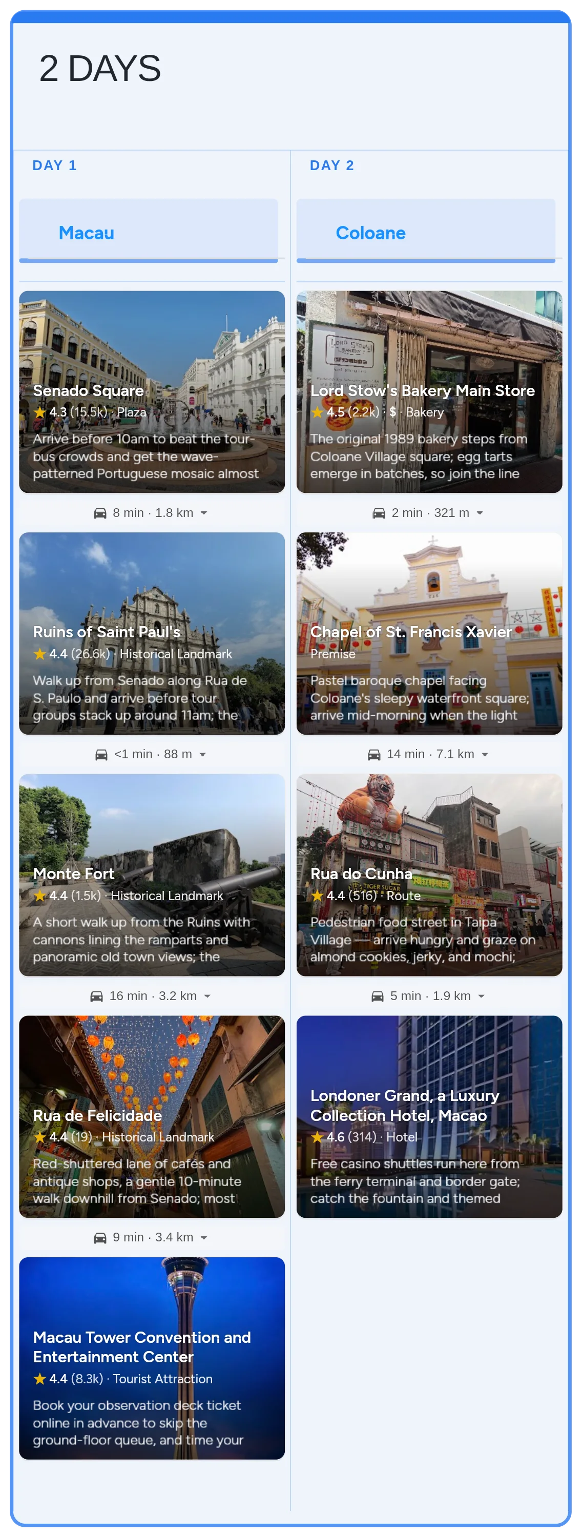 Macau calendar template preview