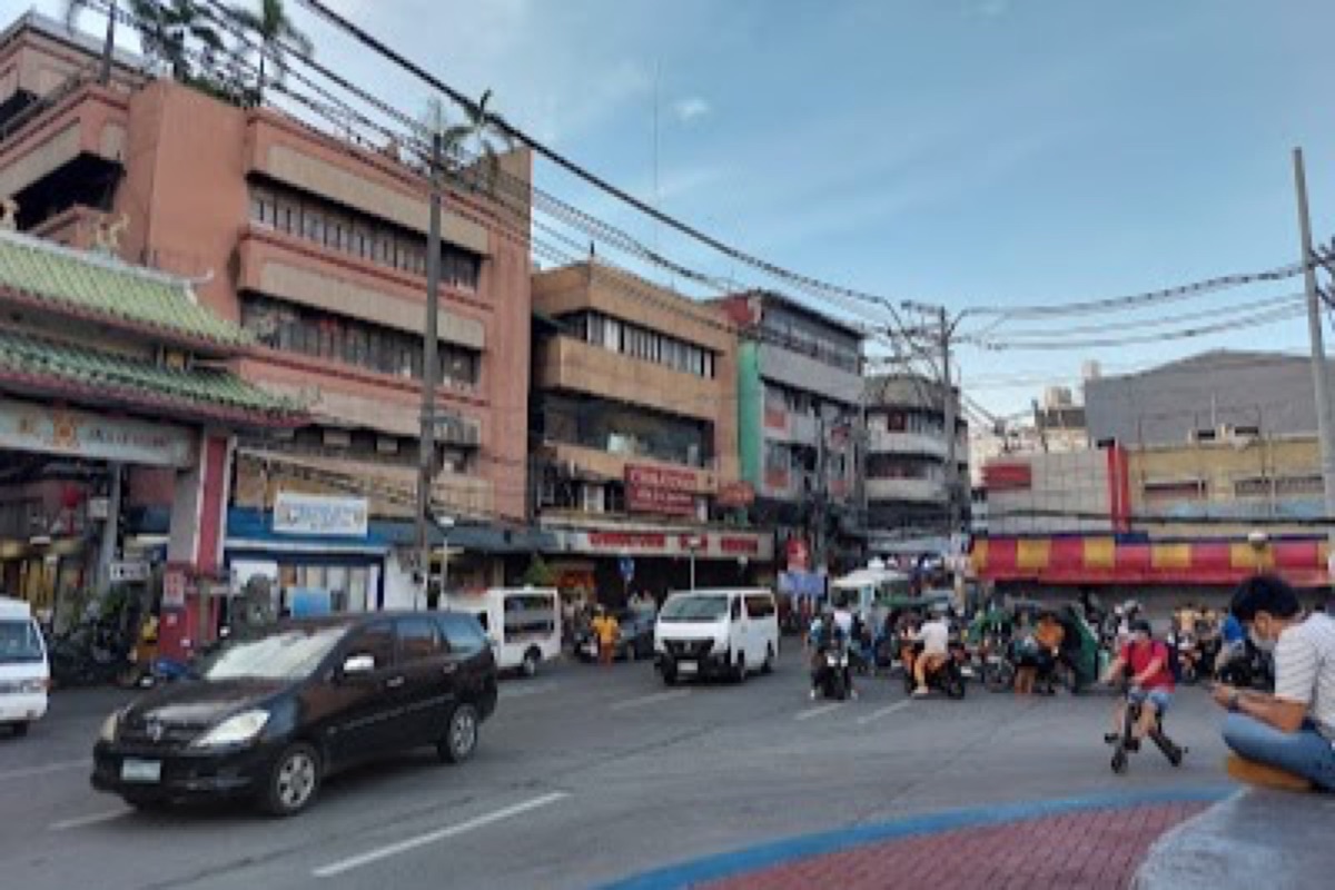 Ongpin Street in Binondo, Manila