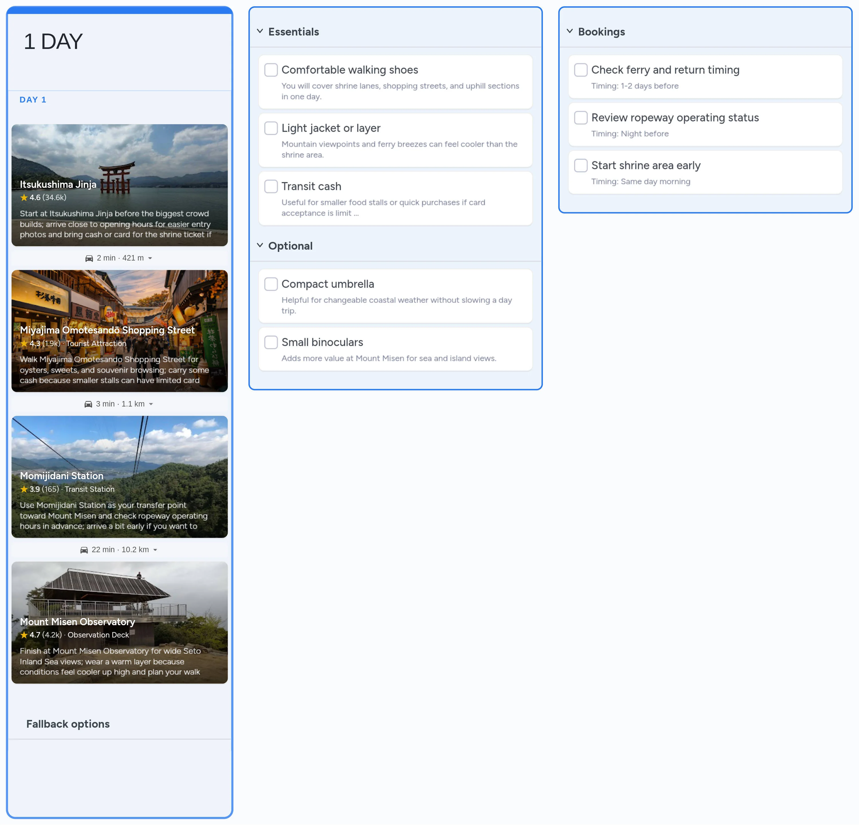 Itsukushima template board preview