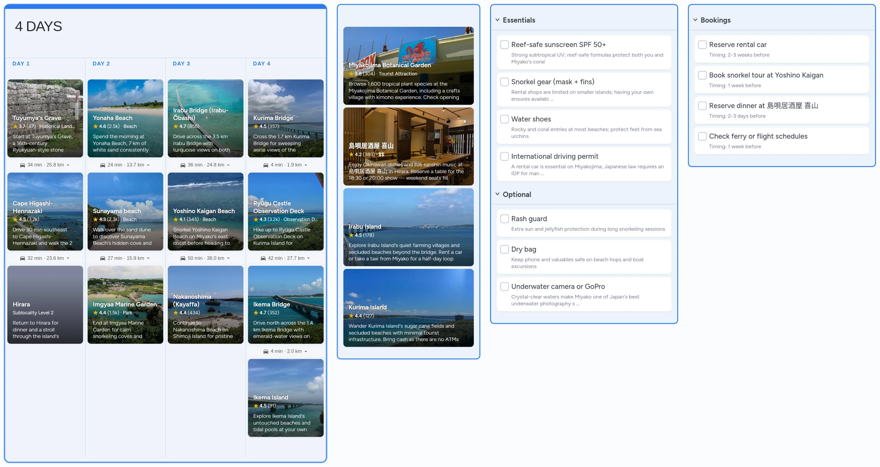 Miyakojima template board preview