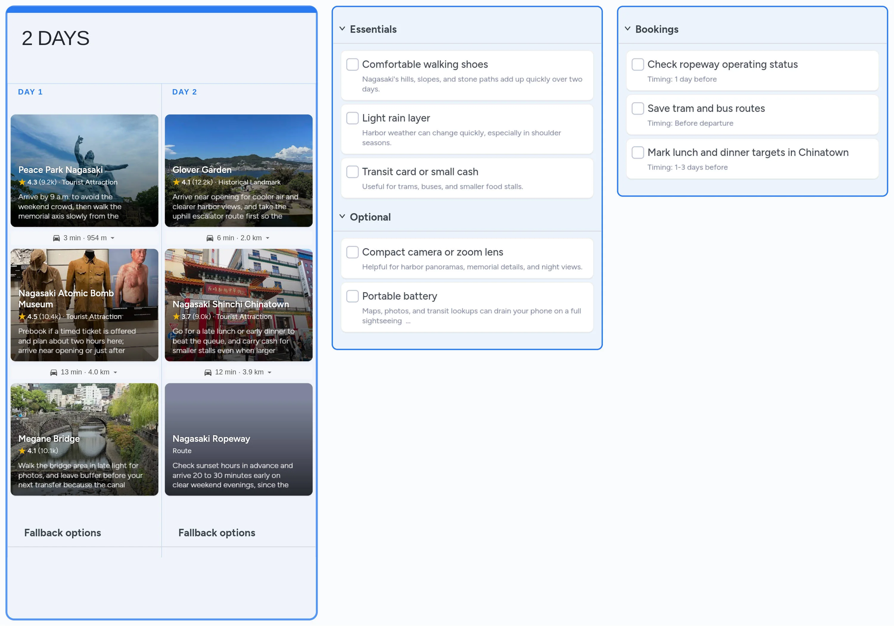 Nagasaki template board preview