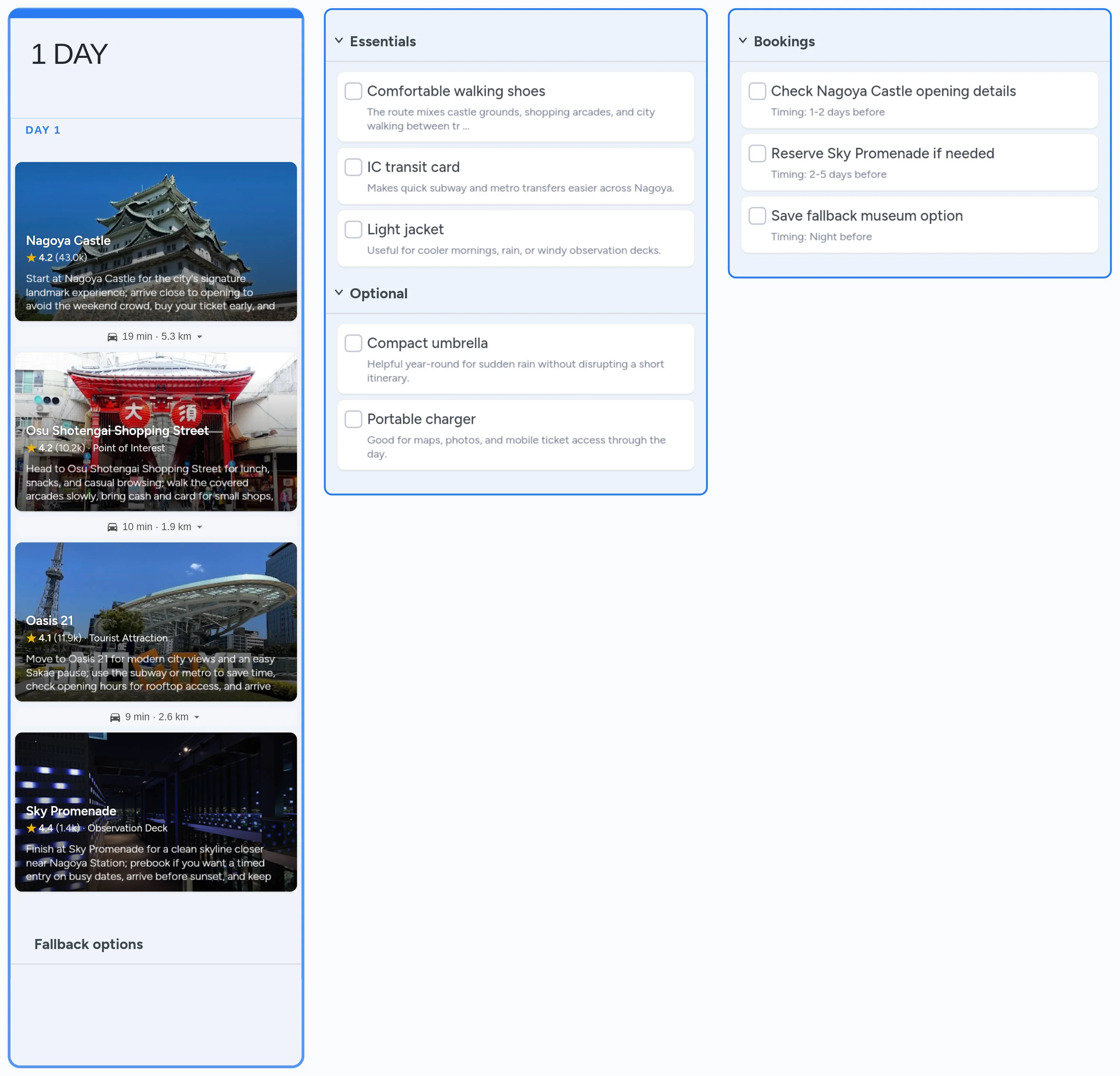 Nagoya template board preview
