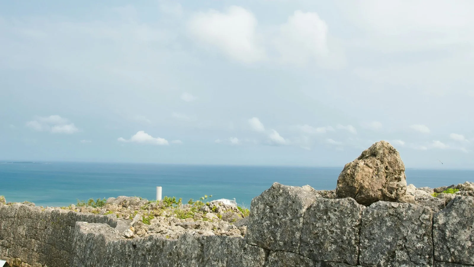 Scenic view of Shuri Castle's main hall in Naha, Okinawa, Japan