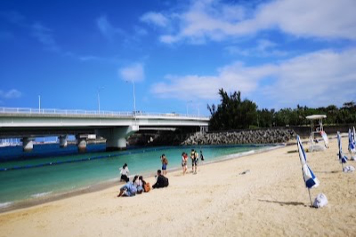Naminoue Beach in Naha