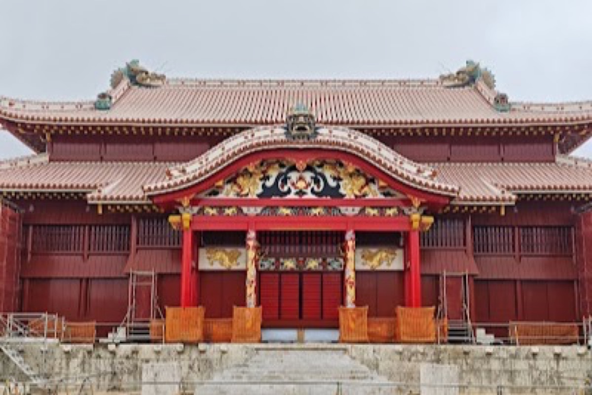 Shuri Castle (Shurijo) in Naha