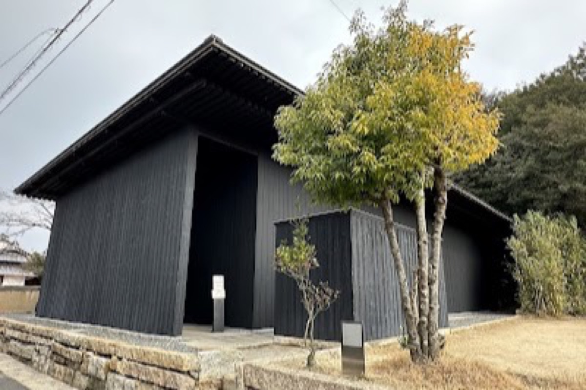 Art House Project installations along stone-walled lanes in Honmura village, Naoshima