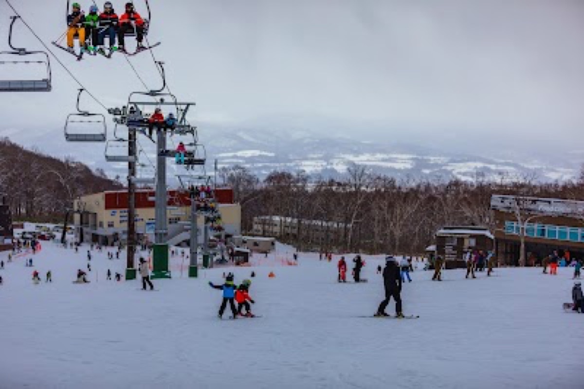 Niseko Annupuri ski area in Niseko