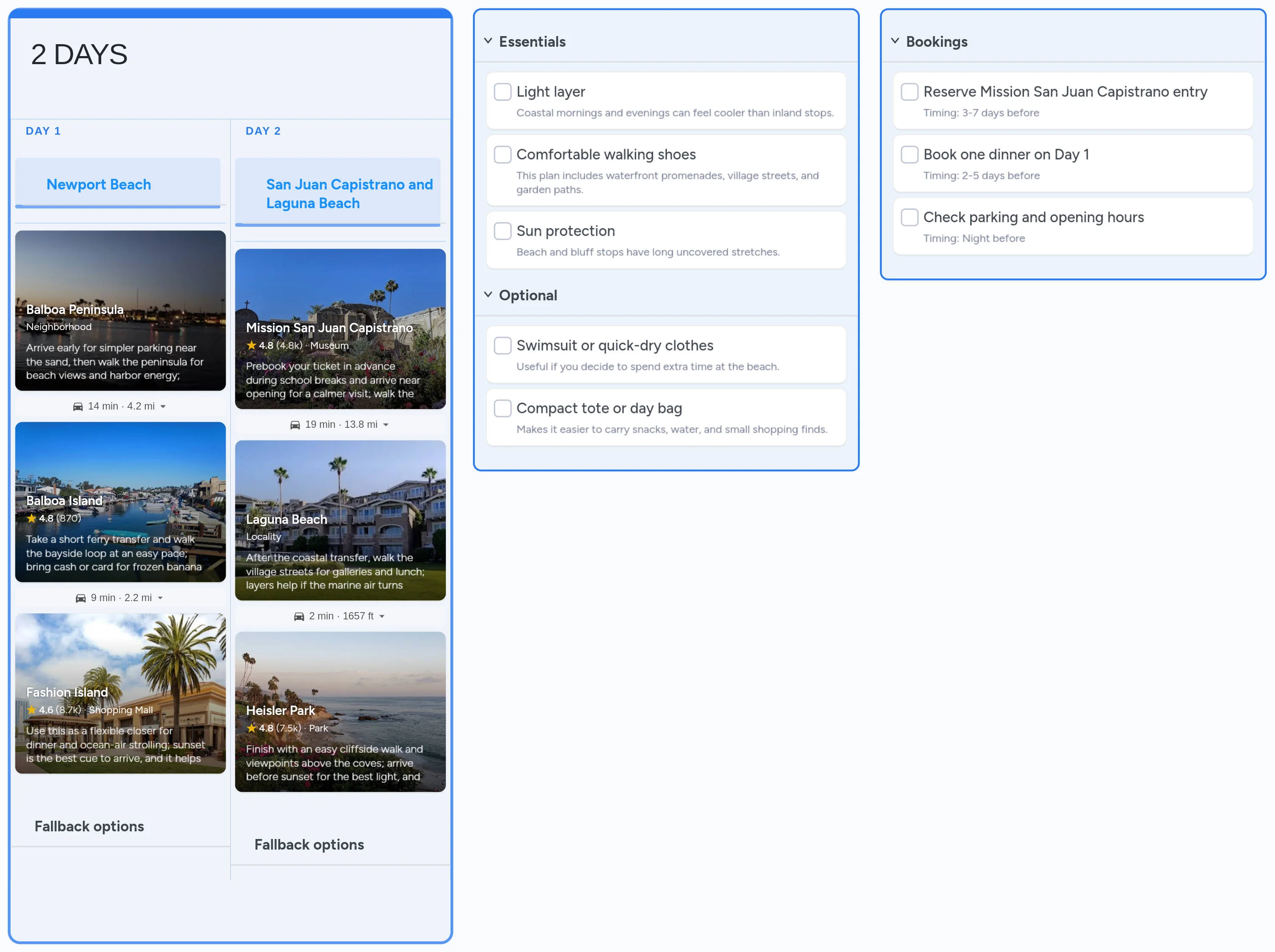Orange County template board preview