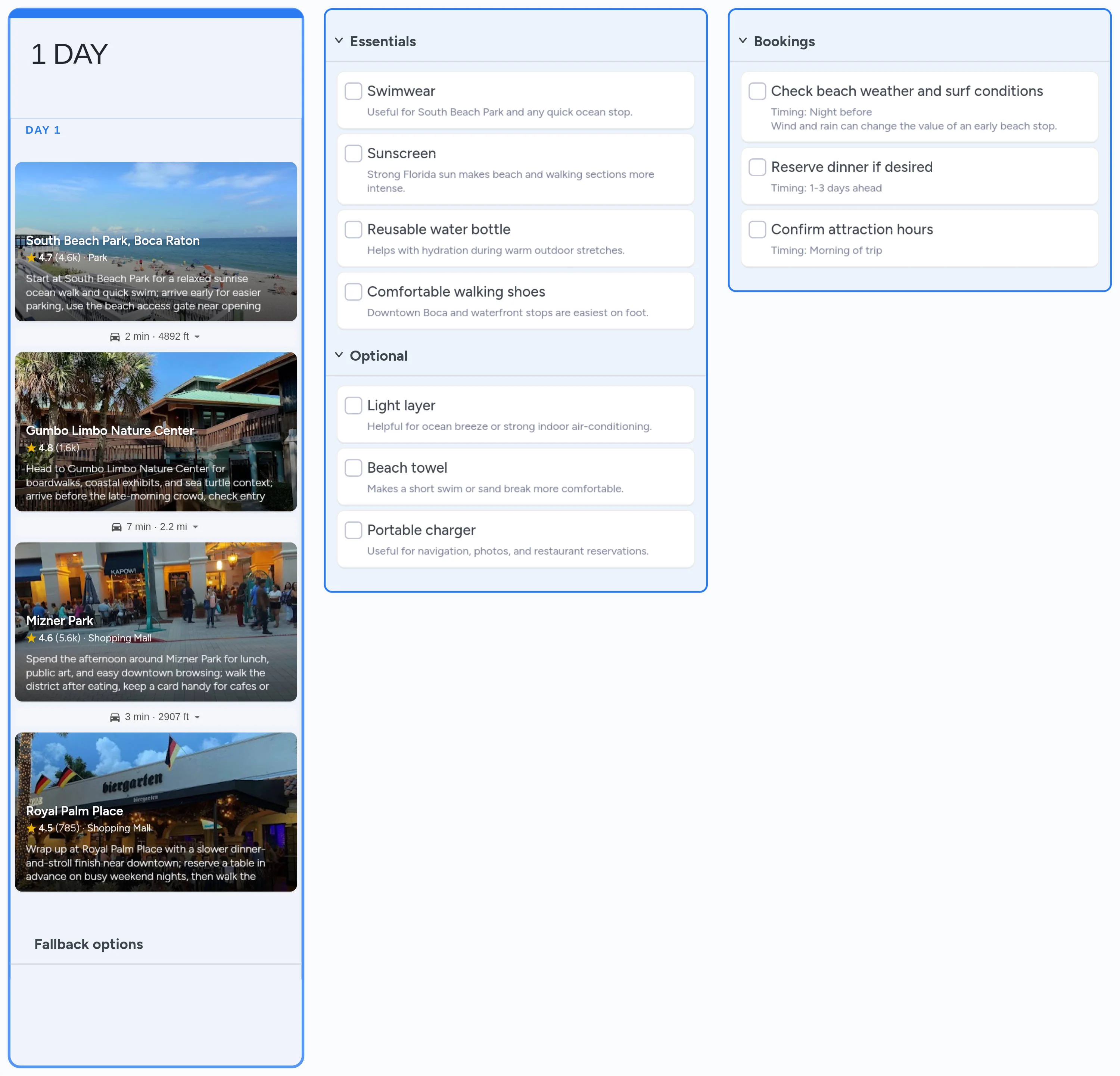 Boca Raton template board preview