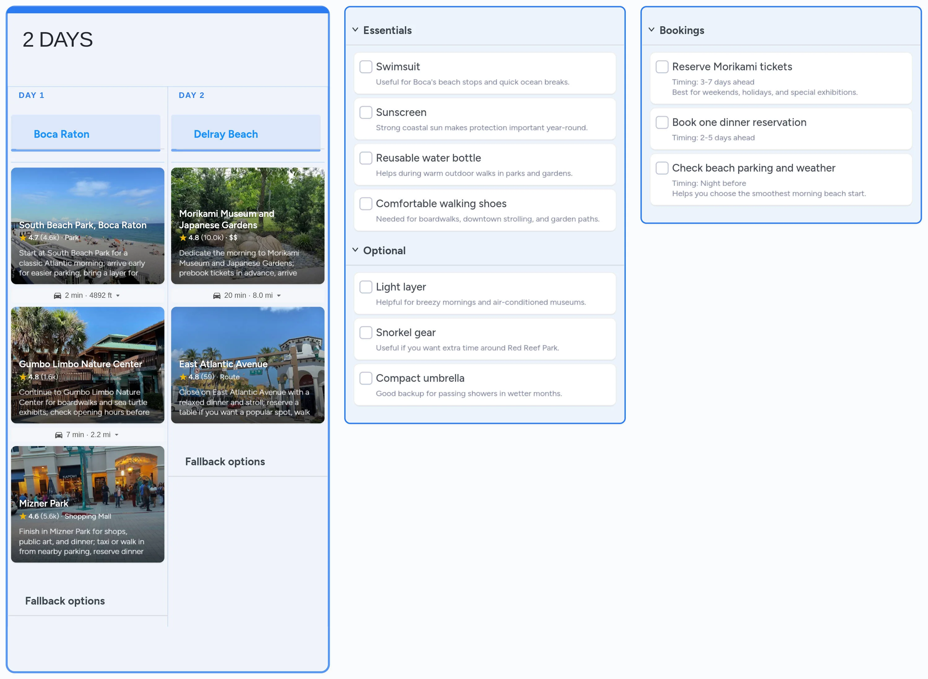 Boca Raton template board preview