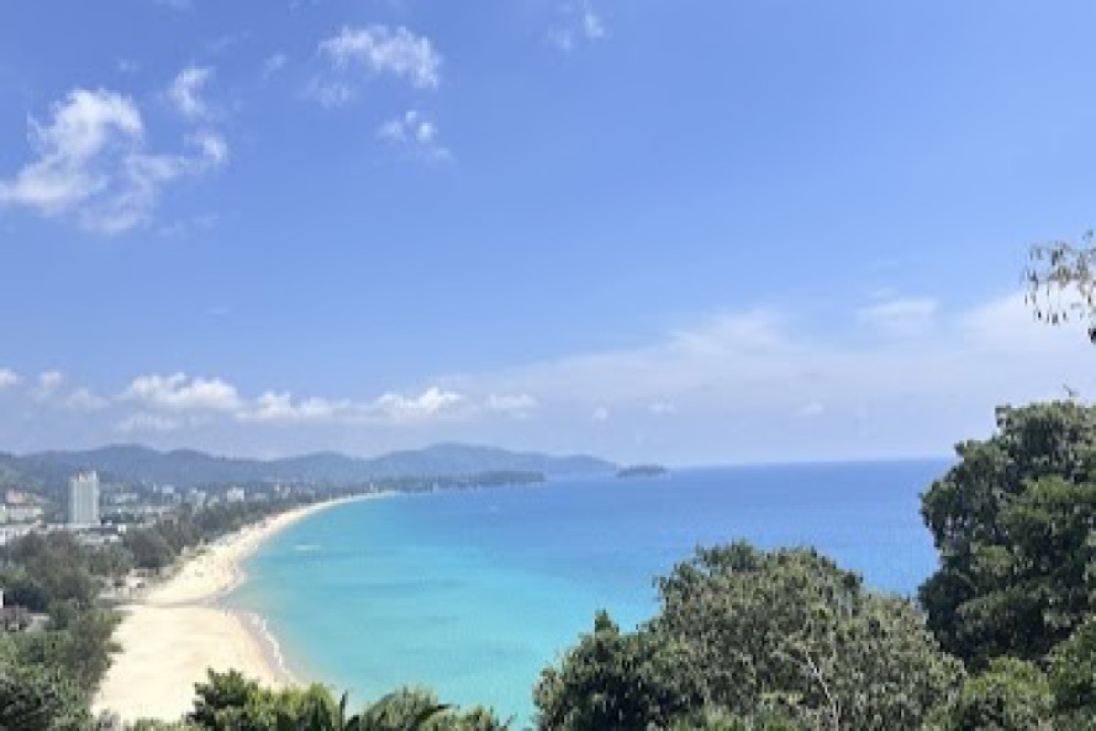 Karon Beach long sandy stretch on Phuket's central west coast