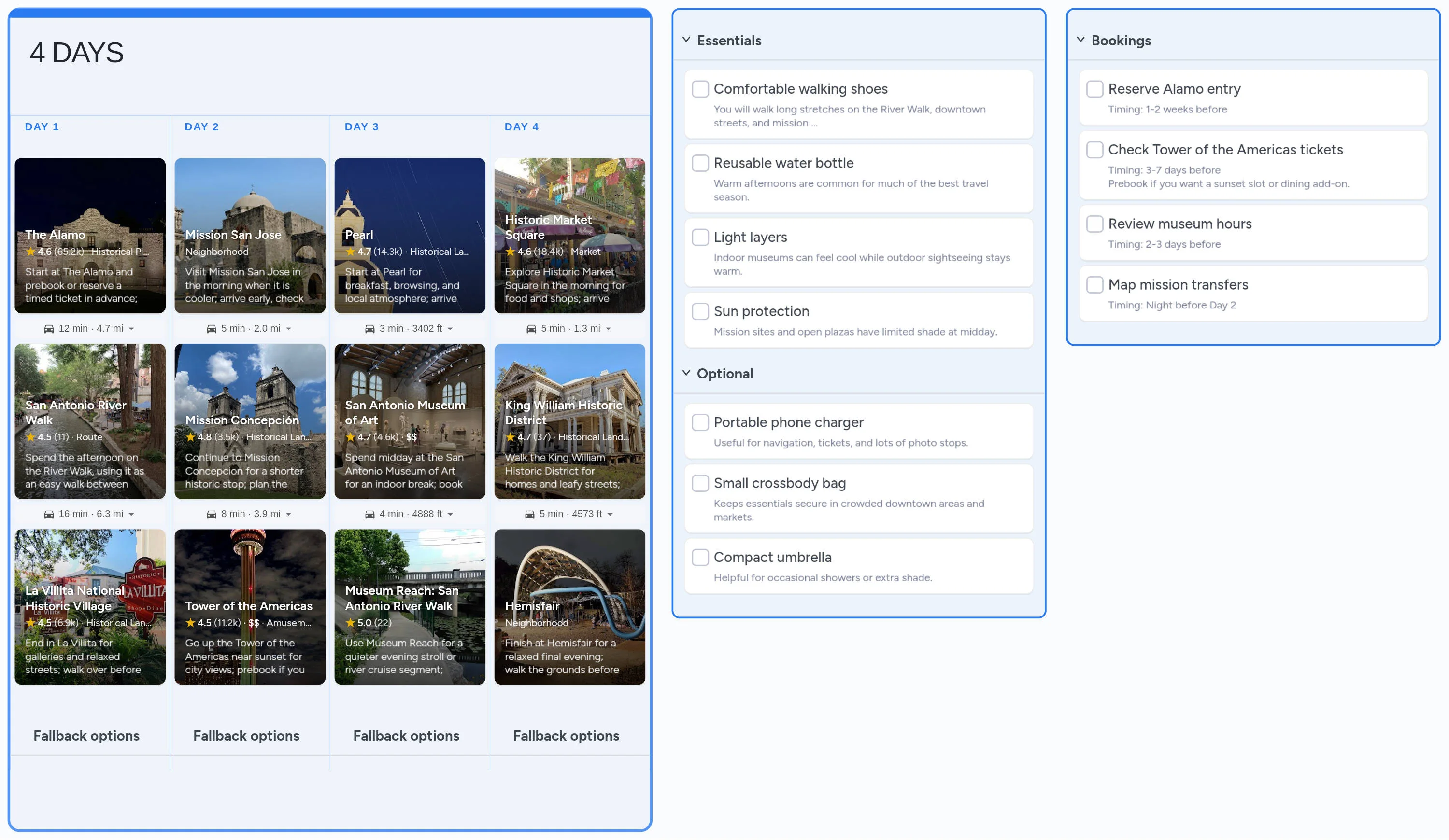 San Antonio template board preview