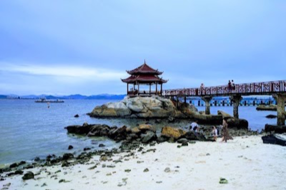 Wuzhizhou Island in Sanya