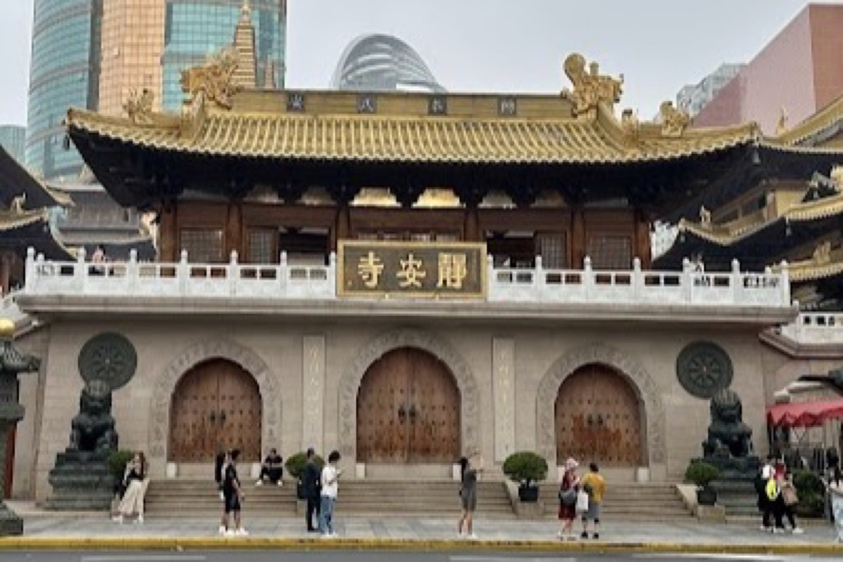 Jing'an Temple in Shanghai