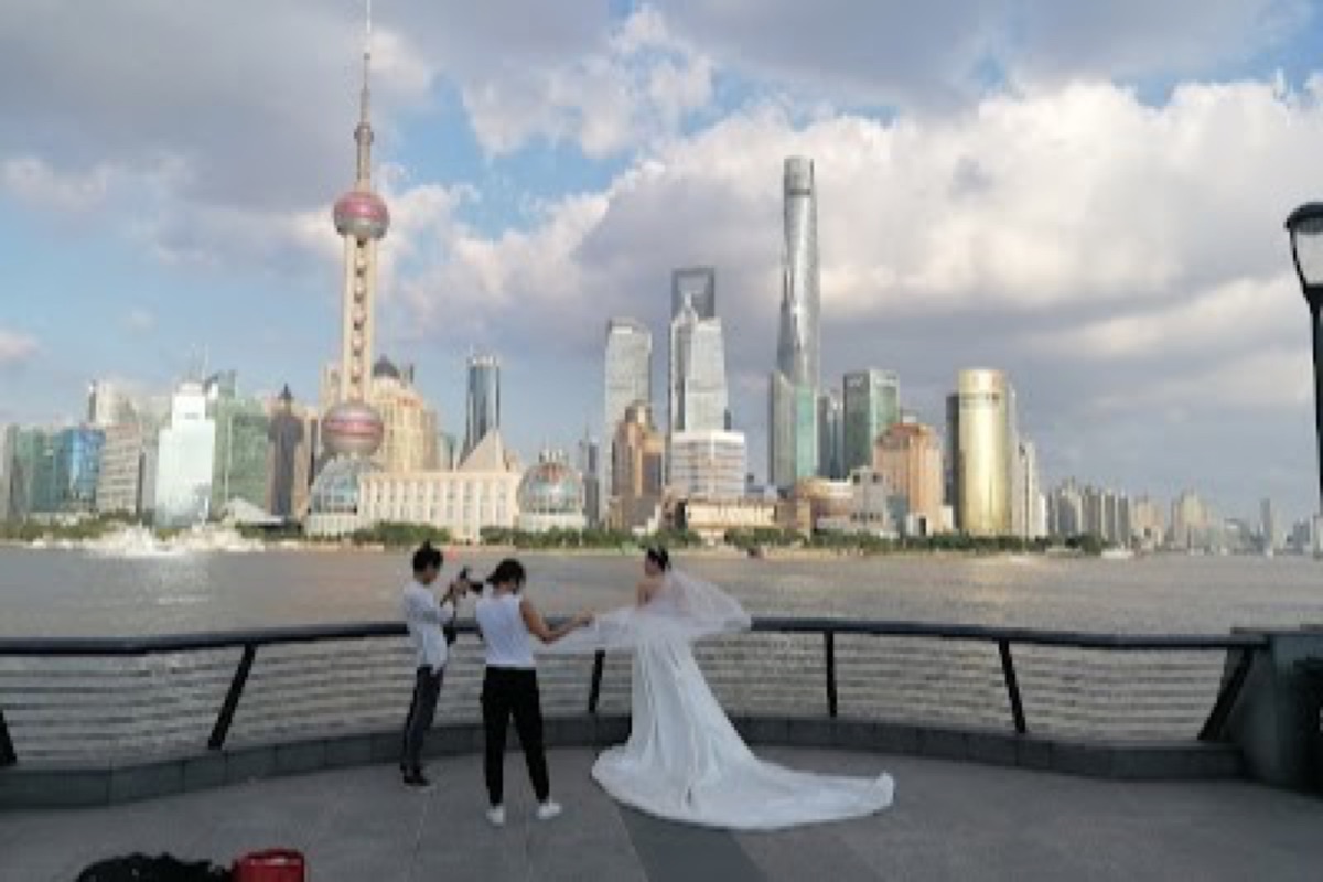 The Bund in Shanghai