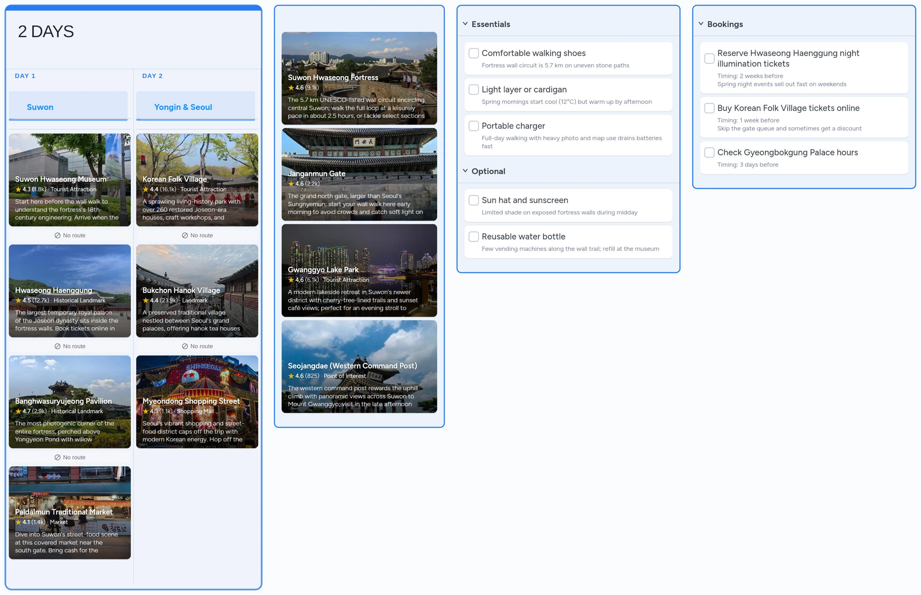Suwon template board preview