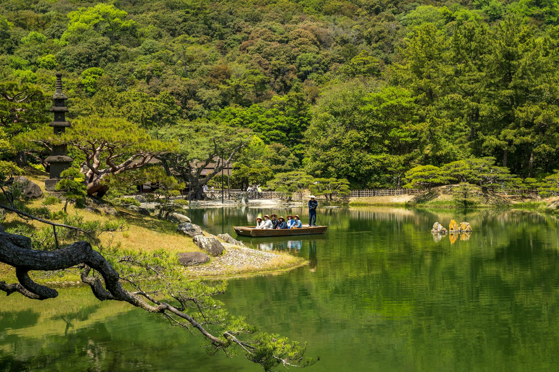 Ritsurin Garden in Takamatsu
