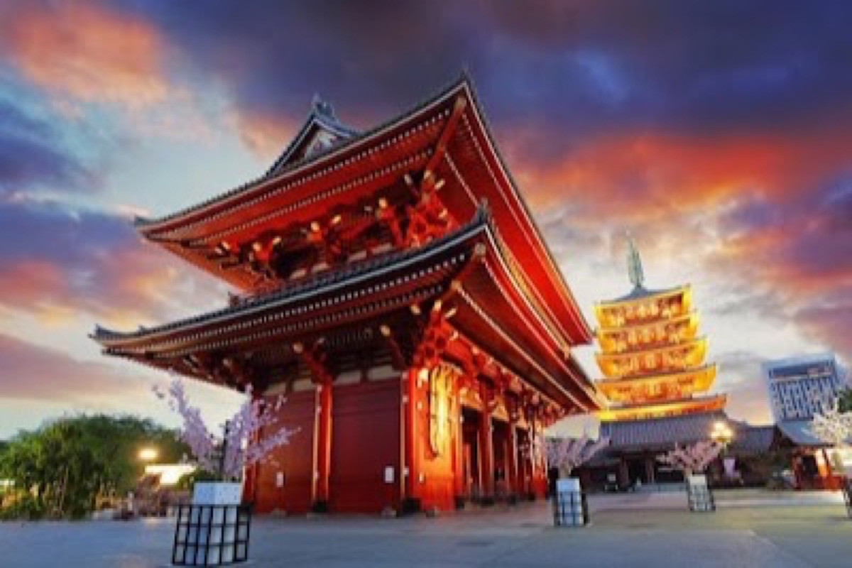 Senso-ji Temple in Tokyo